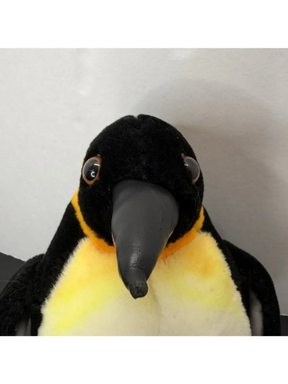 Vintage Sea World Emperor Penguin Plush Toy 11 Inch Tall Stuffed Animal